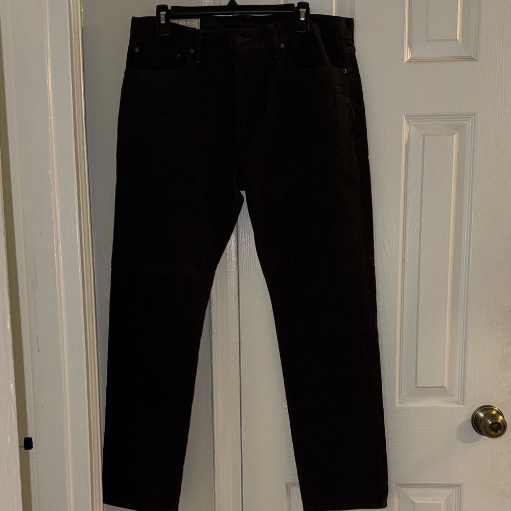 Men's Brown Corduroy Pants